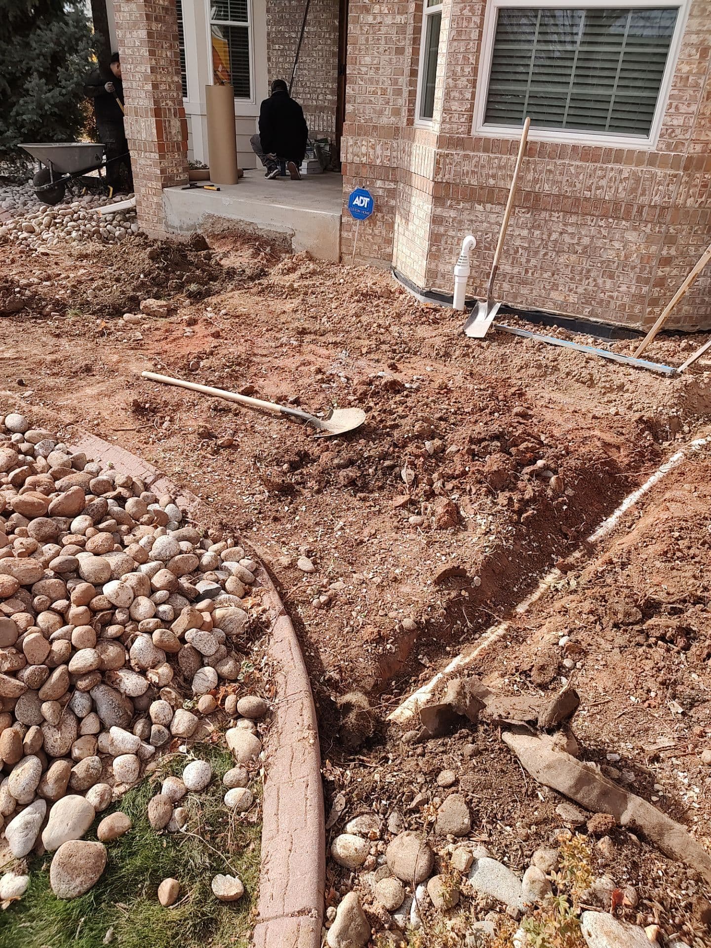Sidwalk and Front Path Upgrade