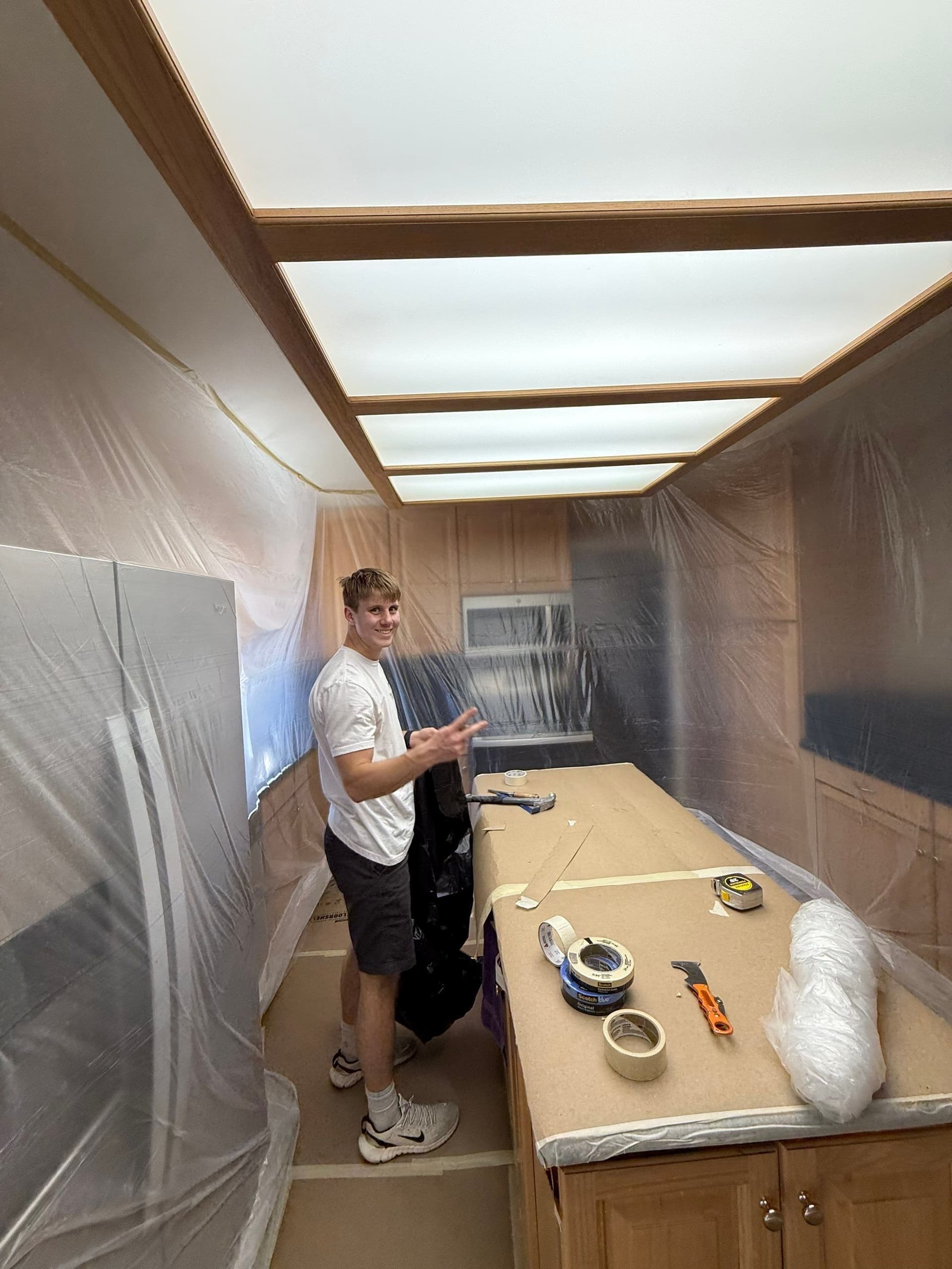 Meticulous Kitchen Prep Work for Renovation Success image