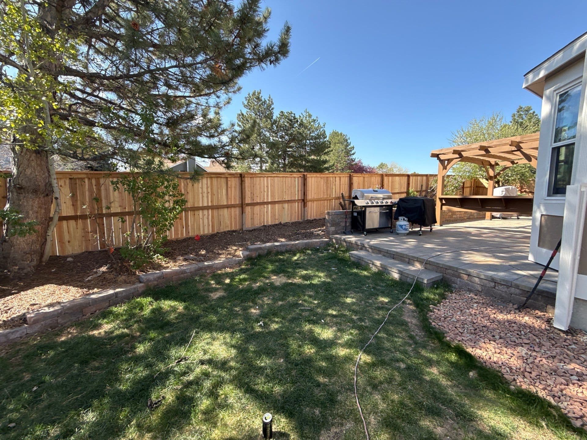Gallery photos for New Cedar Fence Build and Full Stain Finish: Image #4
