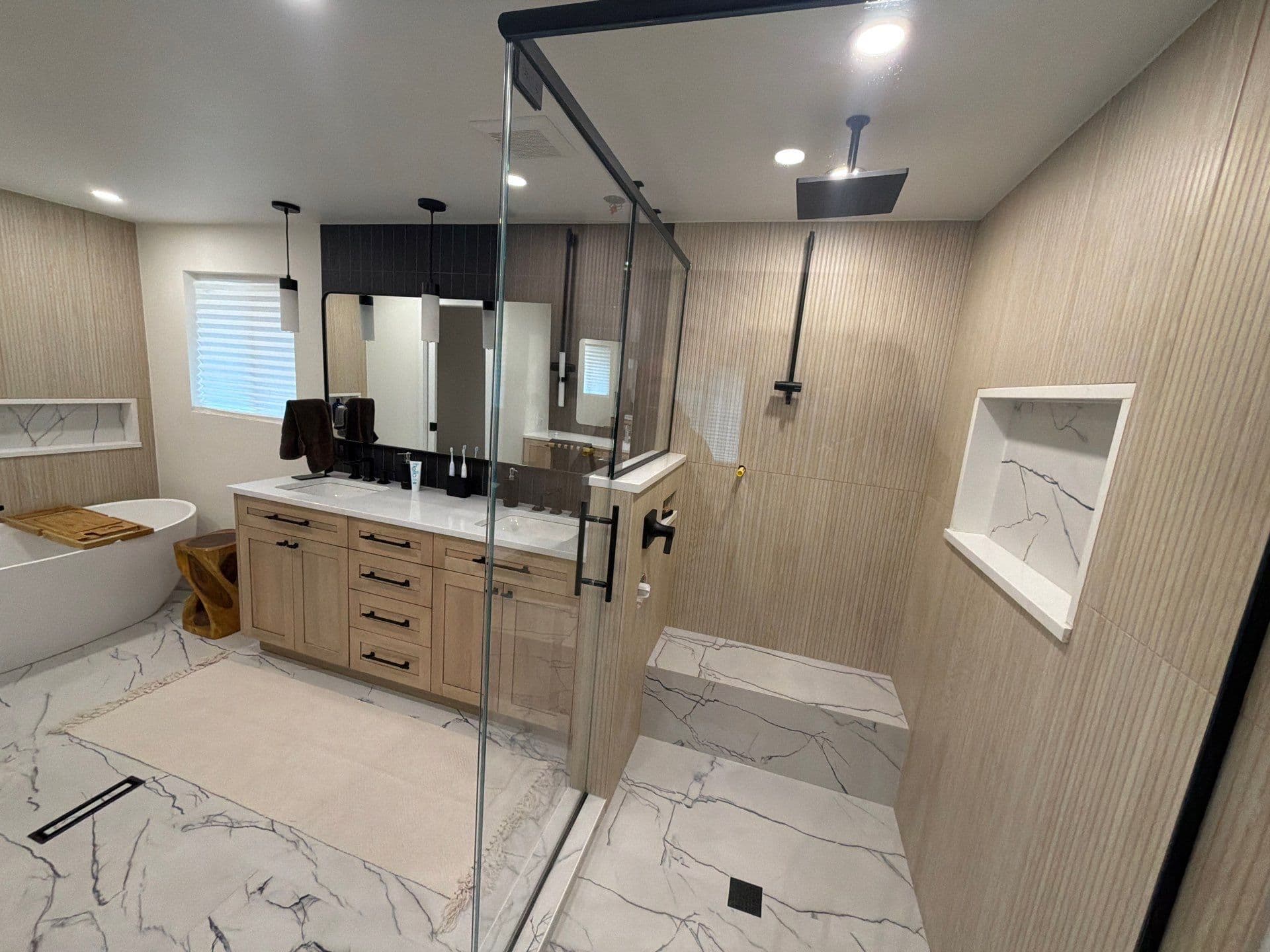 Project Modern Bathroom Remodeling Complete image