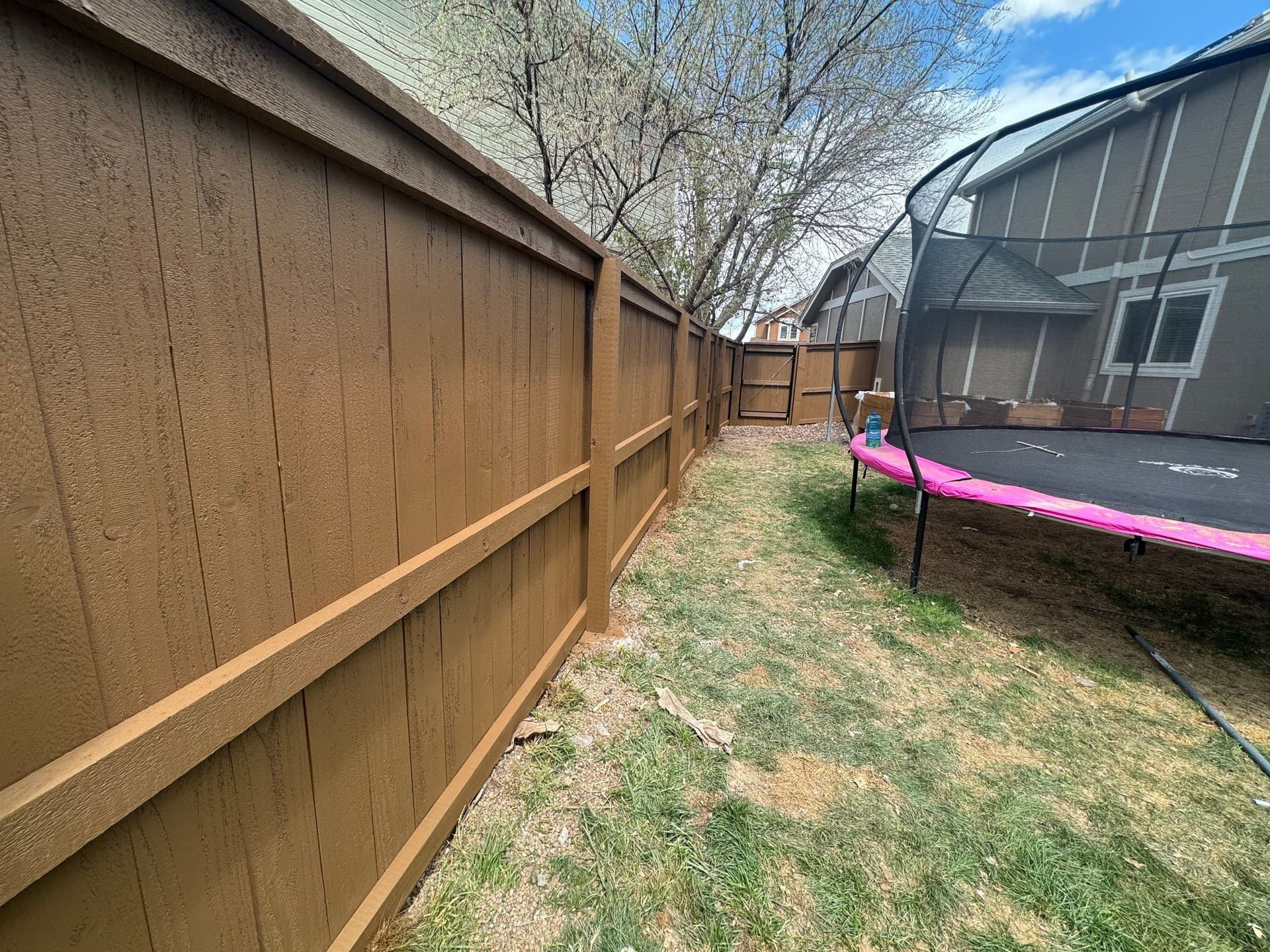 Gallery photos for New Cedar Fence Build and Full Stain Finish: Image #9