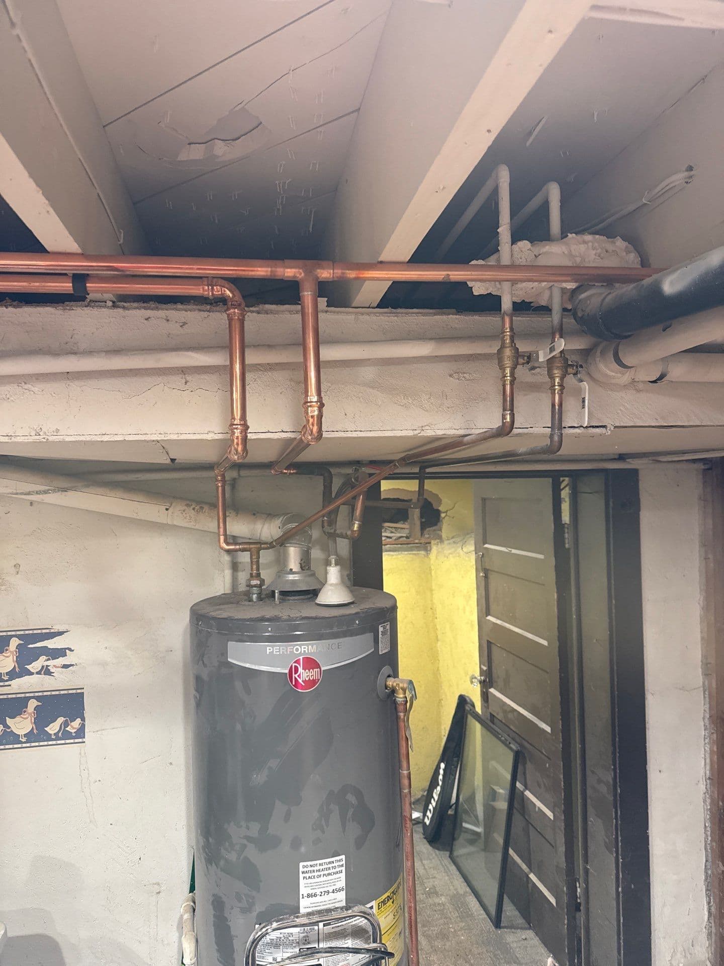 Gallery photos for Replacing Old Galvanized Water Lines with Copper and ProPress: Image #1