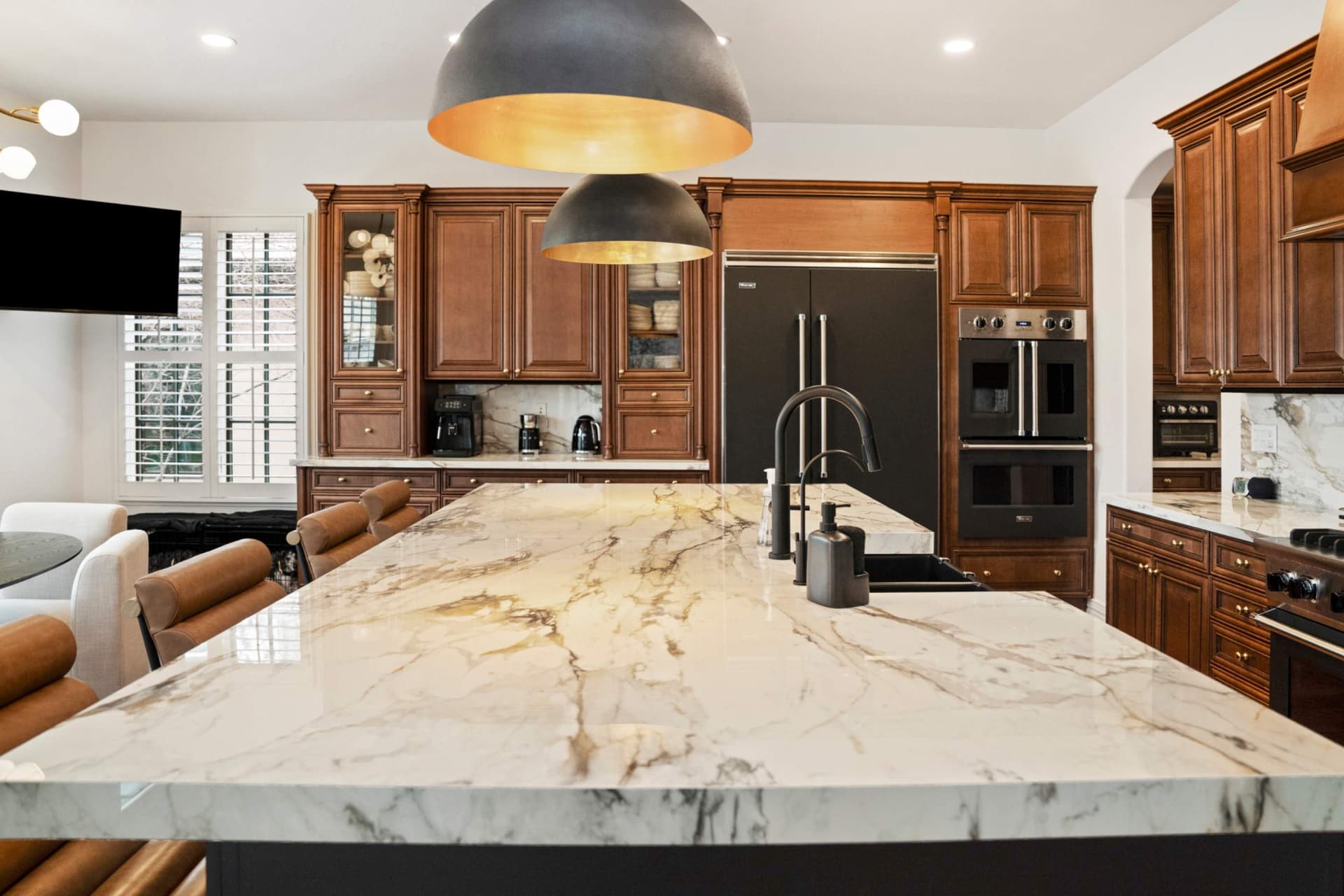 Gallery photos for Full Kitchen Remodel with Porcelain Countertops and Viking Appliances: Image #7