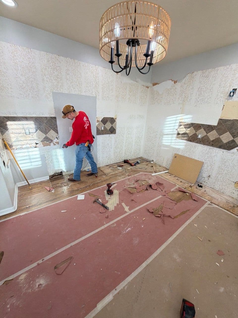 Gallery photos for Kitchen Transformation with Custom Cabinets: Image #2