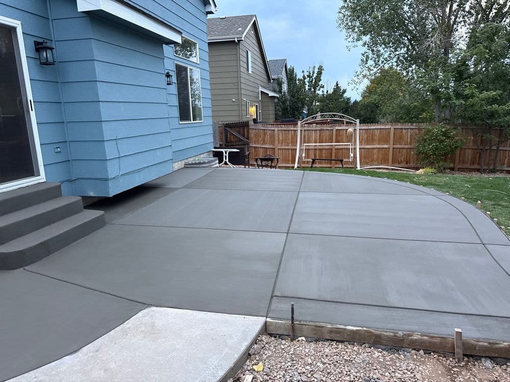 Gallery photos for Expert Concrete Patio Installation Transforms Outdoor Space: Image #3