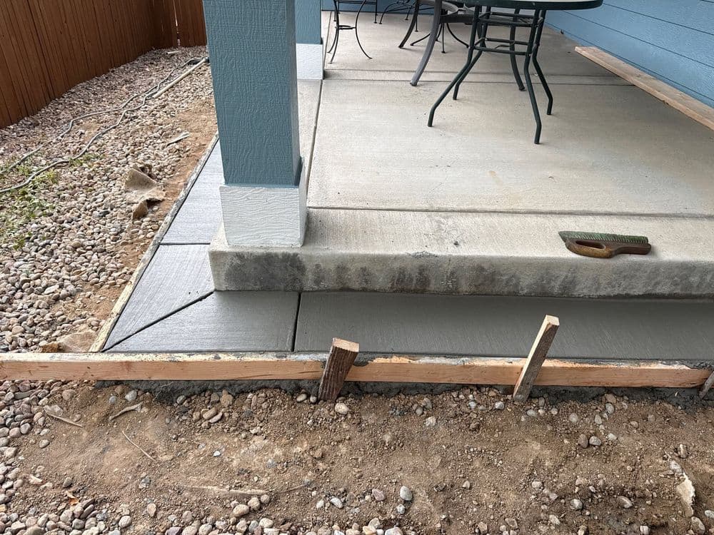 Gallery photos for Expert Concrete Patio Installation Transforms Outdoor Space: Image #1