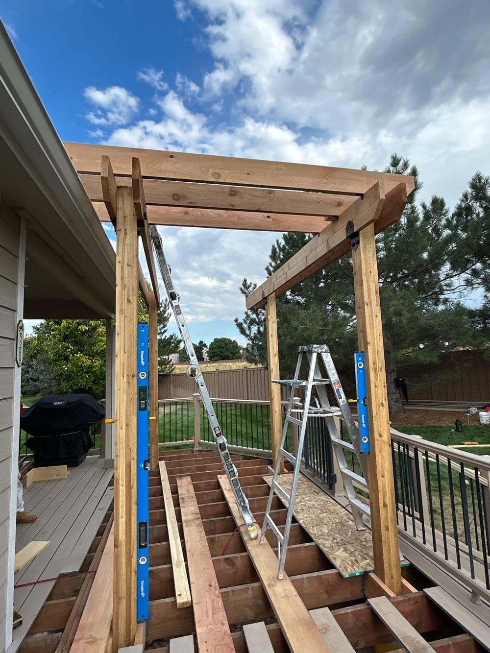 Gallery photos for Elegant Outdoor Pergola Transformation in Colorado: Image #6