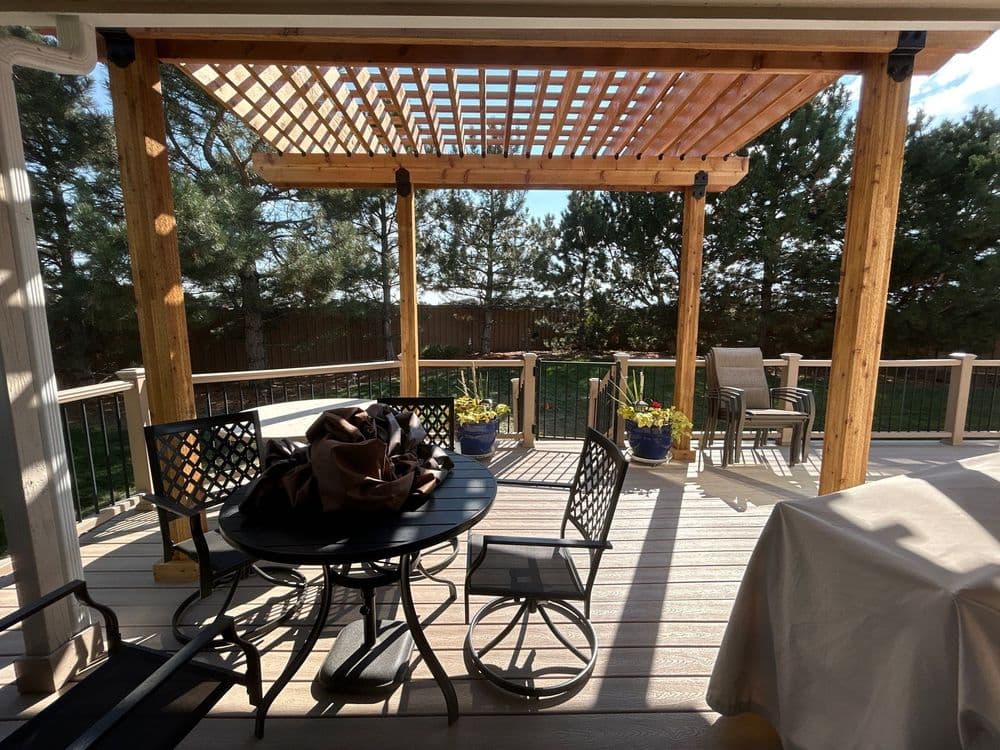 Gallery photos for Elegant Outdoor Pergola Transformation in Colorado: Image #9
