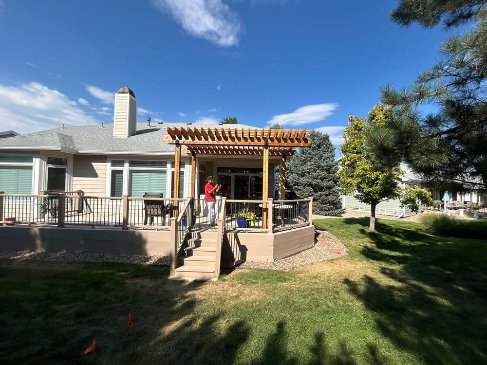 Gallery photos for Elegant Outdoor Pergola Transformation in Colorado: Image #3