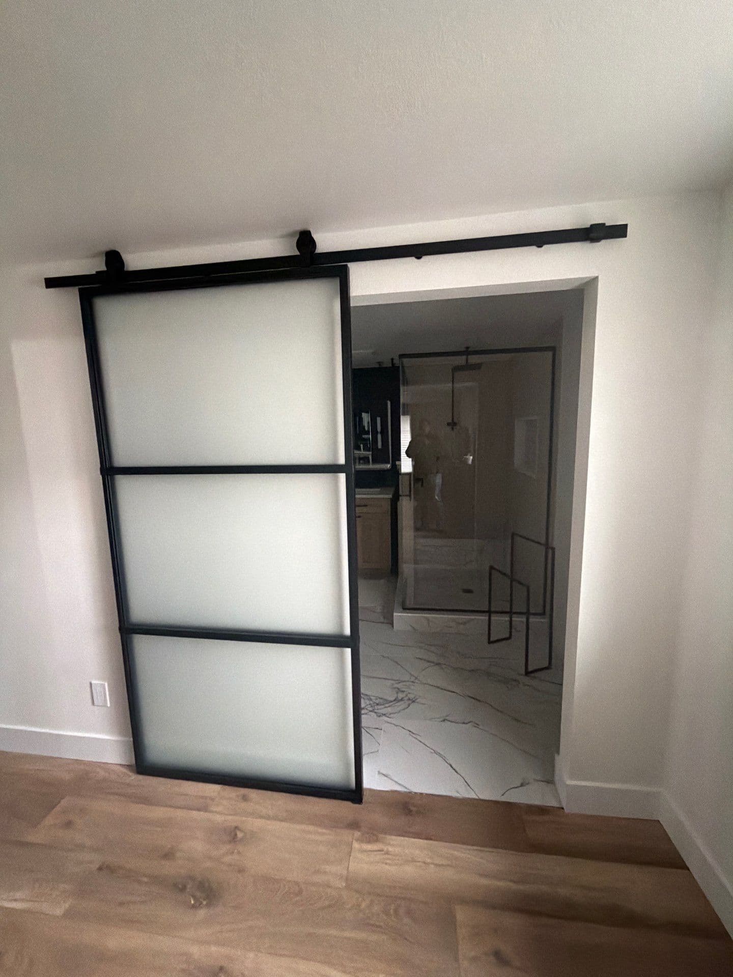 Gallery photos for Modern Bathroom Remodeling Complete: Image #1