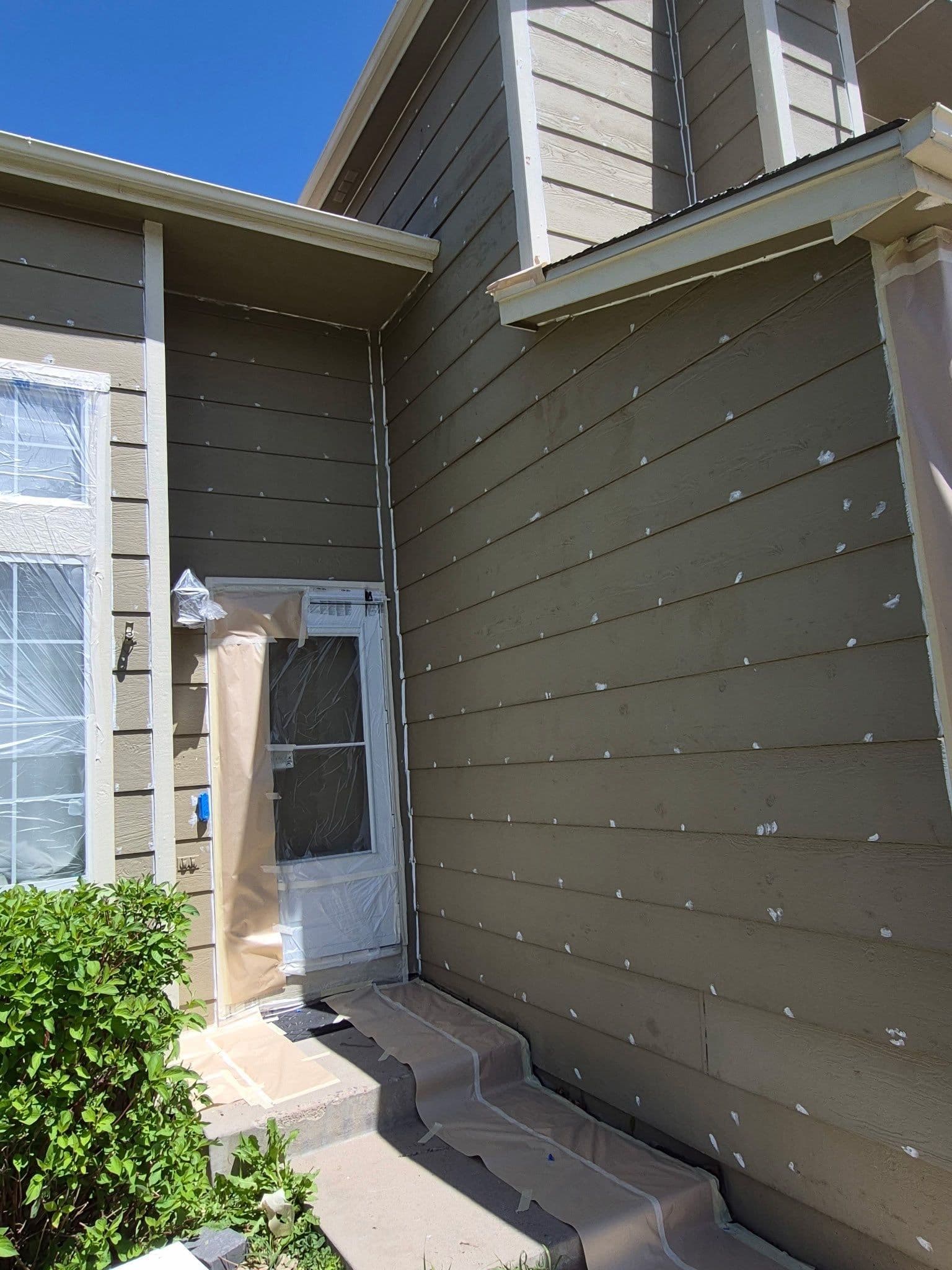 Gallery photos for Exterior Painting Prep Done Right on a Two-Story Home: Image #3