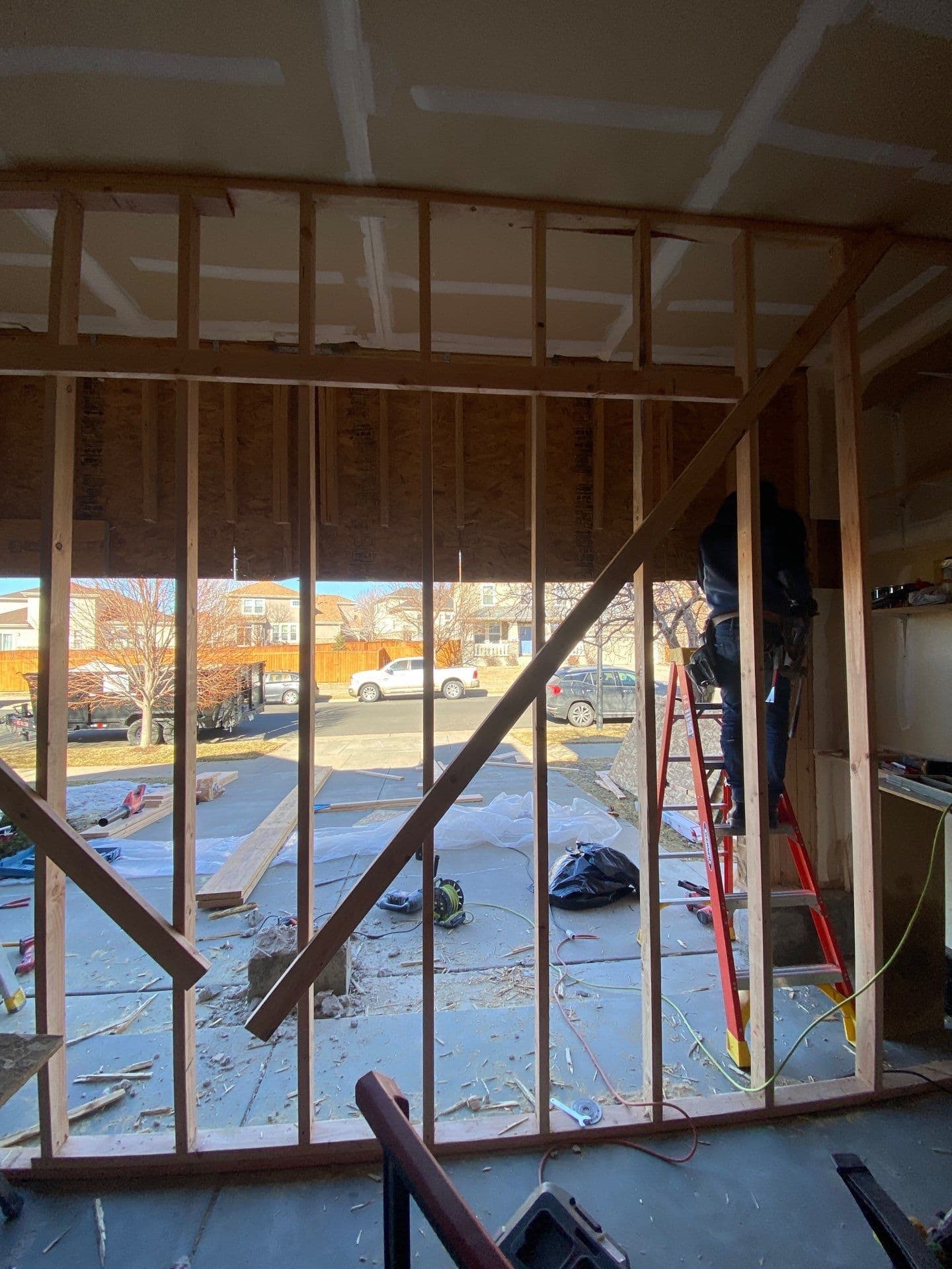 Gallery photos for Expanding Single Garages into a Spacious Double Garage: Image #3