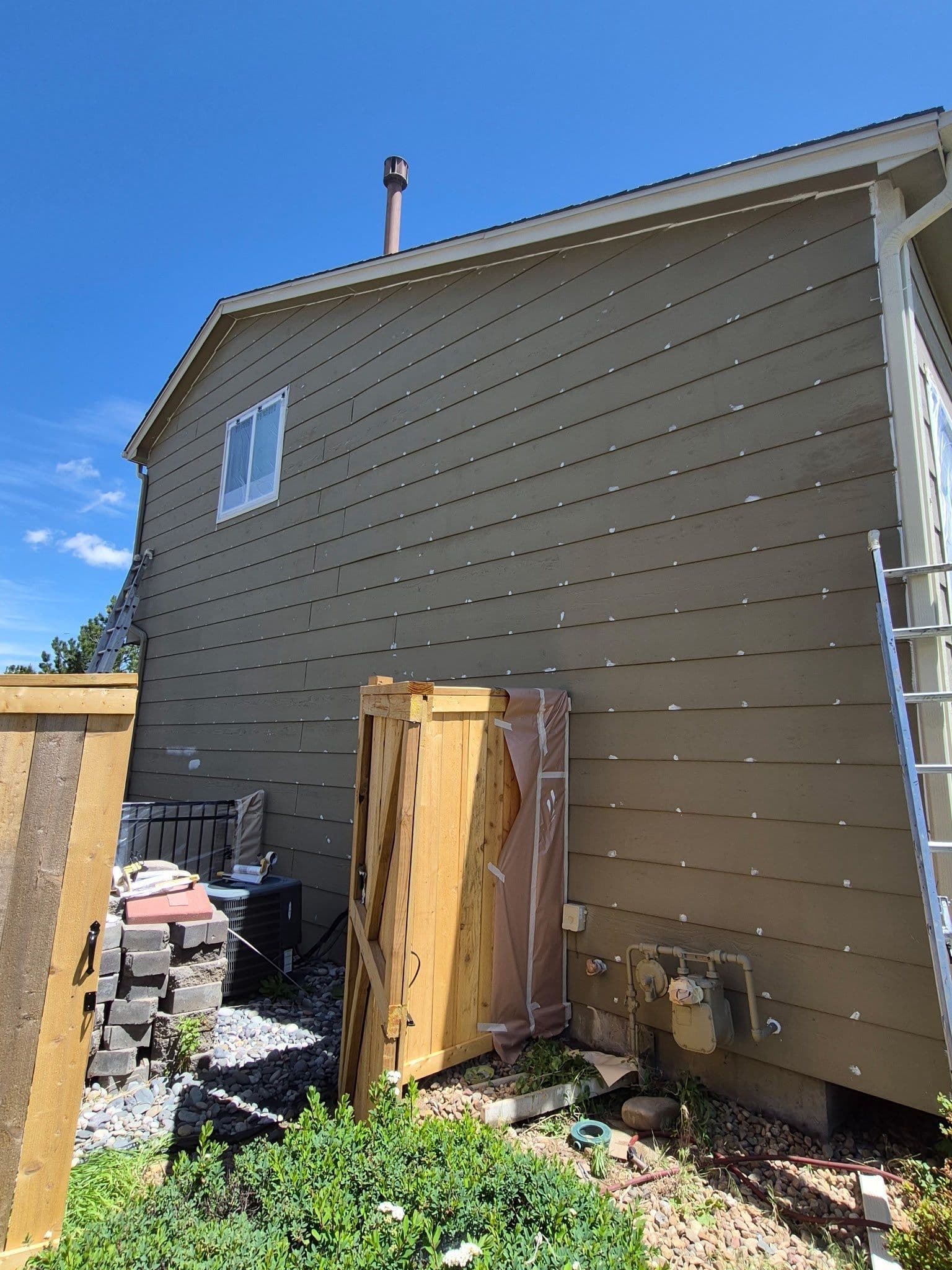 Gallery photos for Exterior Painting Prep Done Right on a Two-Story Home: Image #4